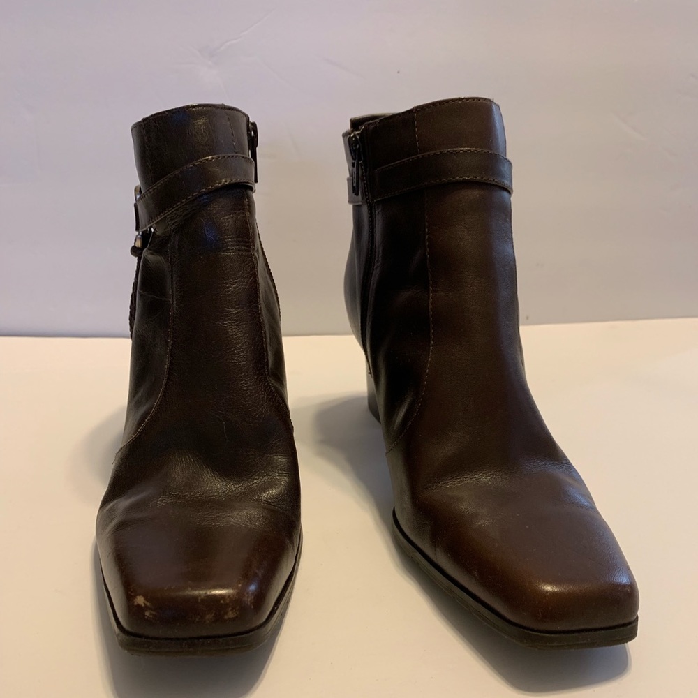 Caress’s leather boots